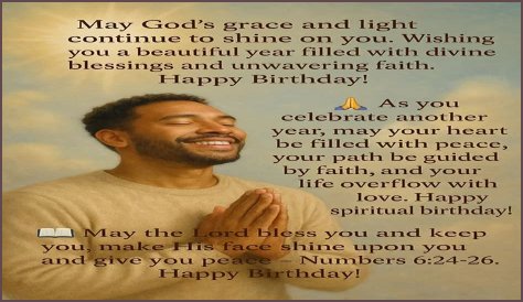 Happy Spiritual Birthday Wishes And Blessings